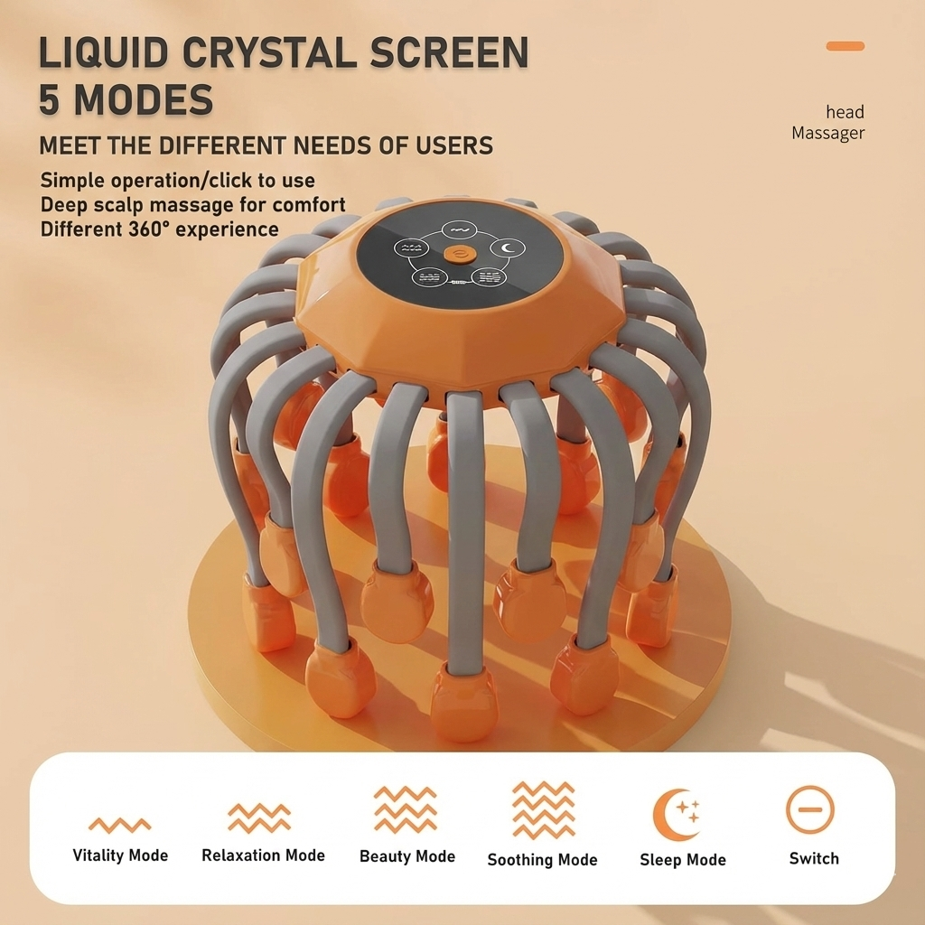 360° Head Massager